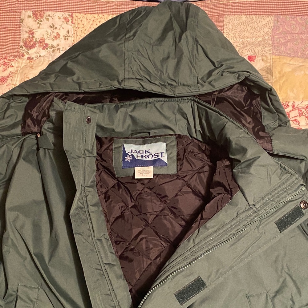 Men's Jack Frost Green Waterproof Coat 3XL NEW